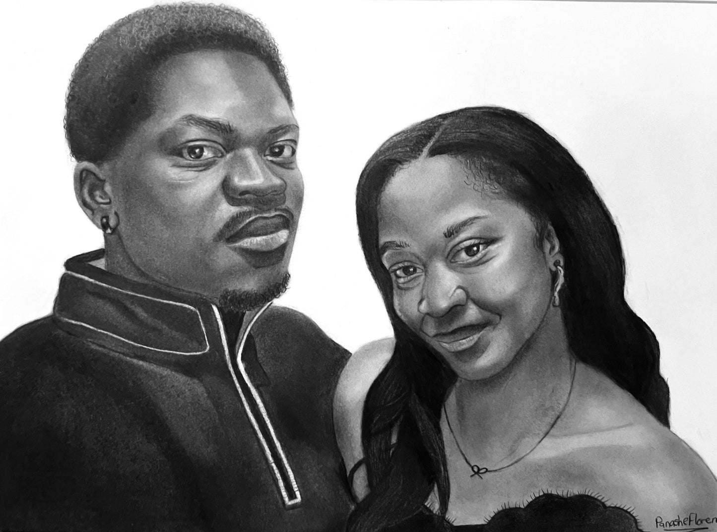 Charcoal portrait